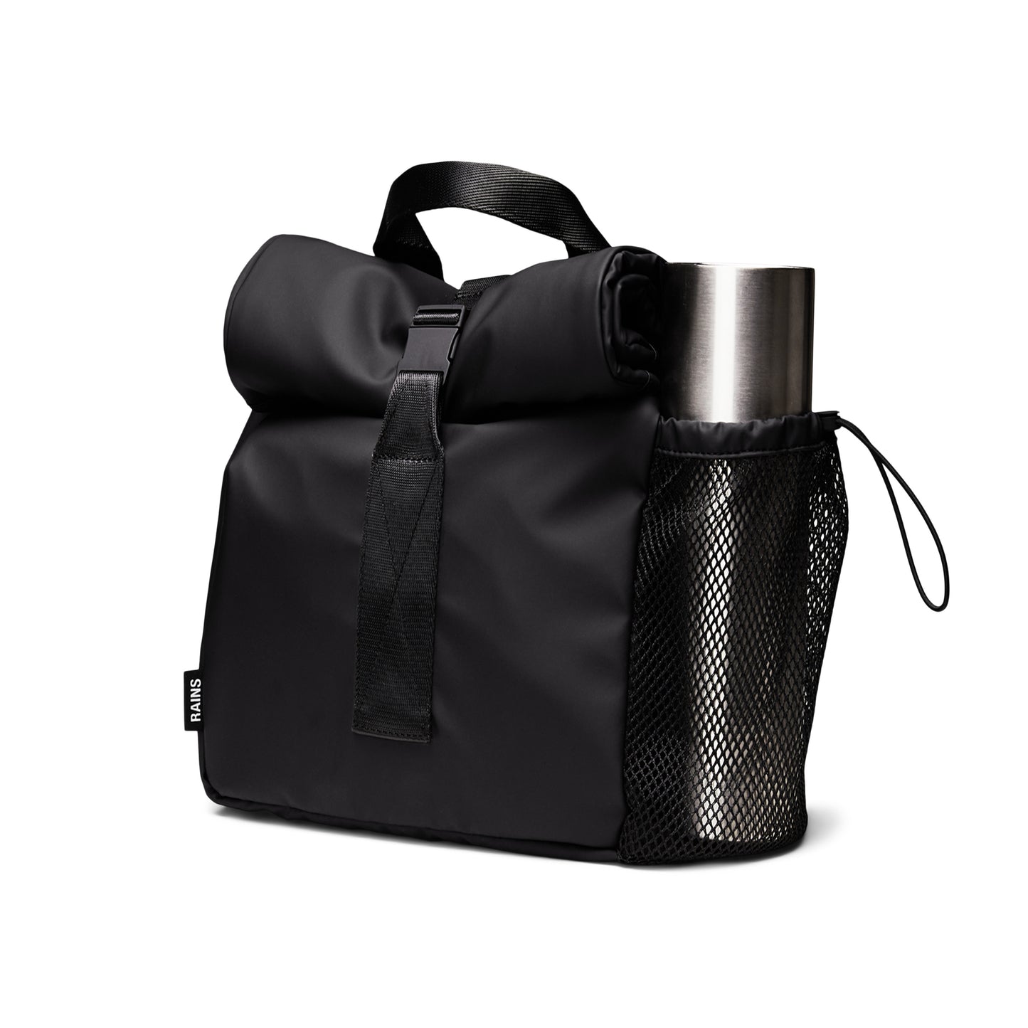 Rains Soft Cooler Lunch Bag Large, Black