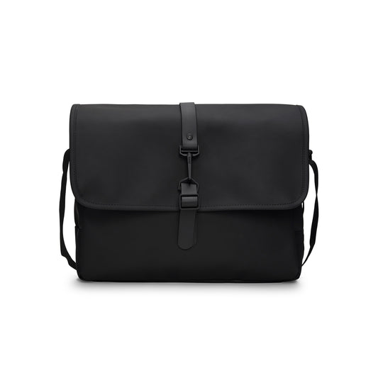 Rains Messenger Bag, Black