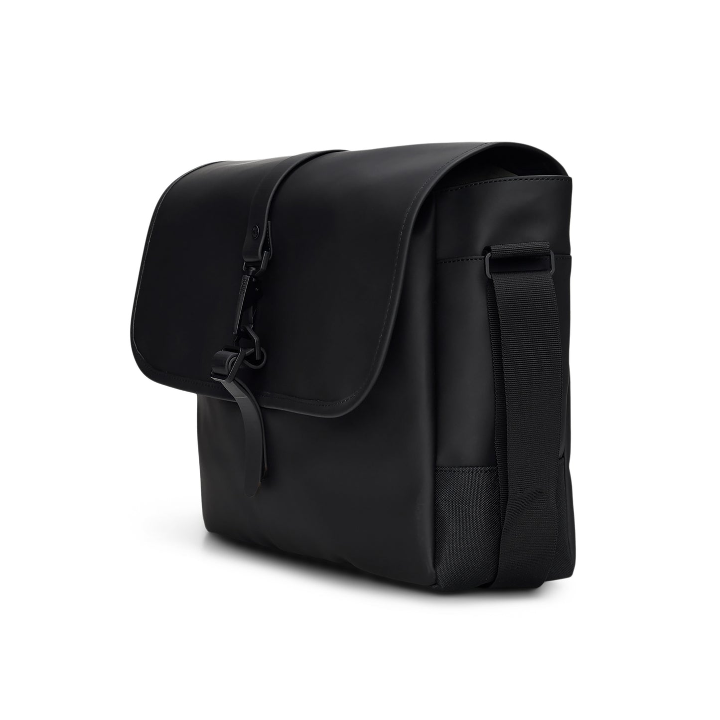 Rains Messenger Bag, Black