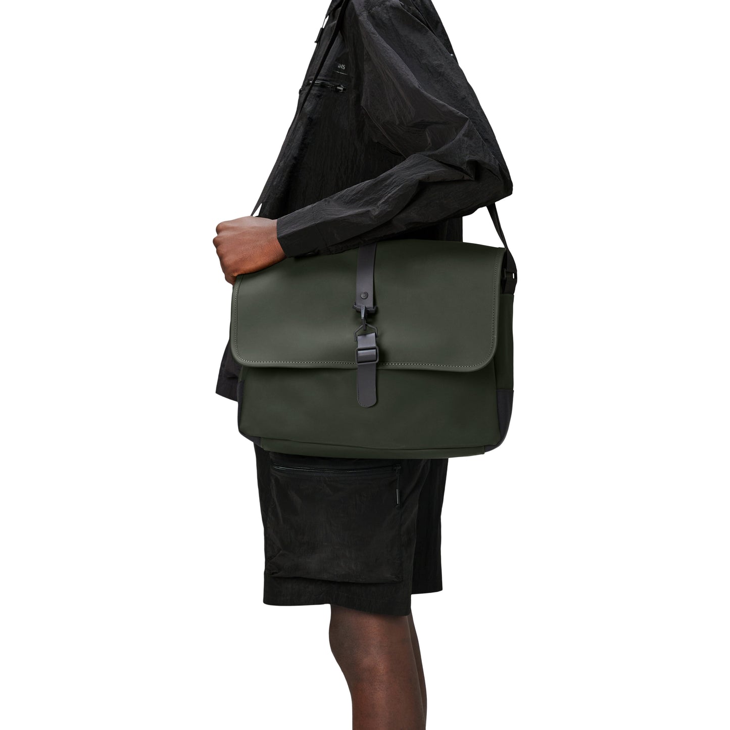 Rains Messenger Bag, Green