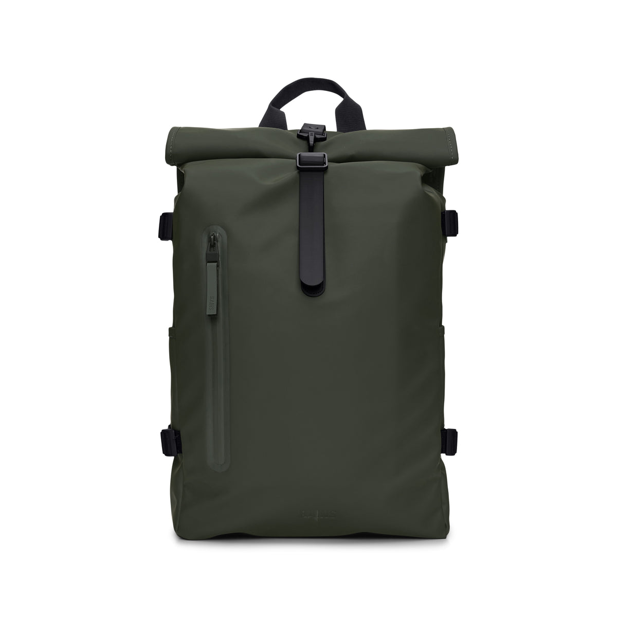 Rains Rolltop Rucksack Large, Green – Goodnotes.no