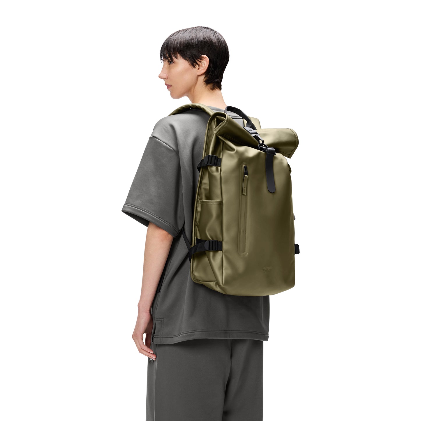 Rains Rolltop Rucksack Large, Revel