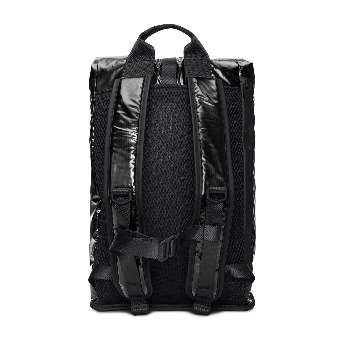 Rains Sibu Rolltop Rucksack, Black