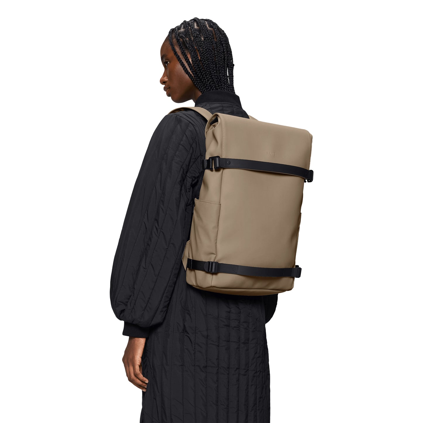 Rains OTG Backpack, Beige