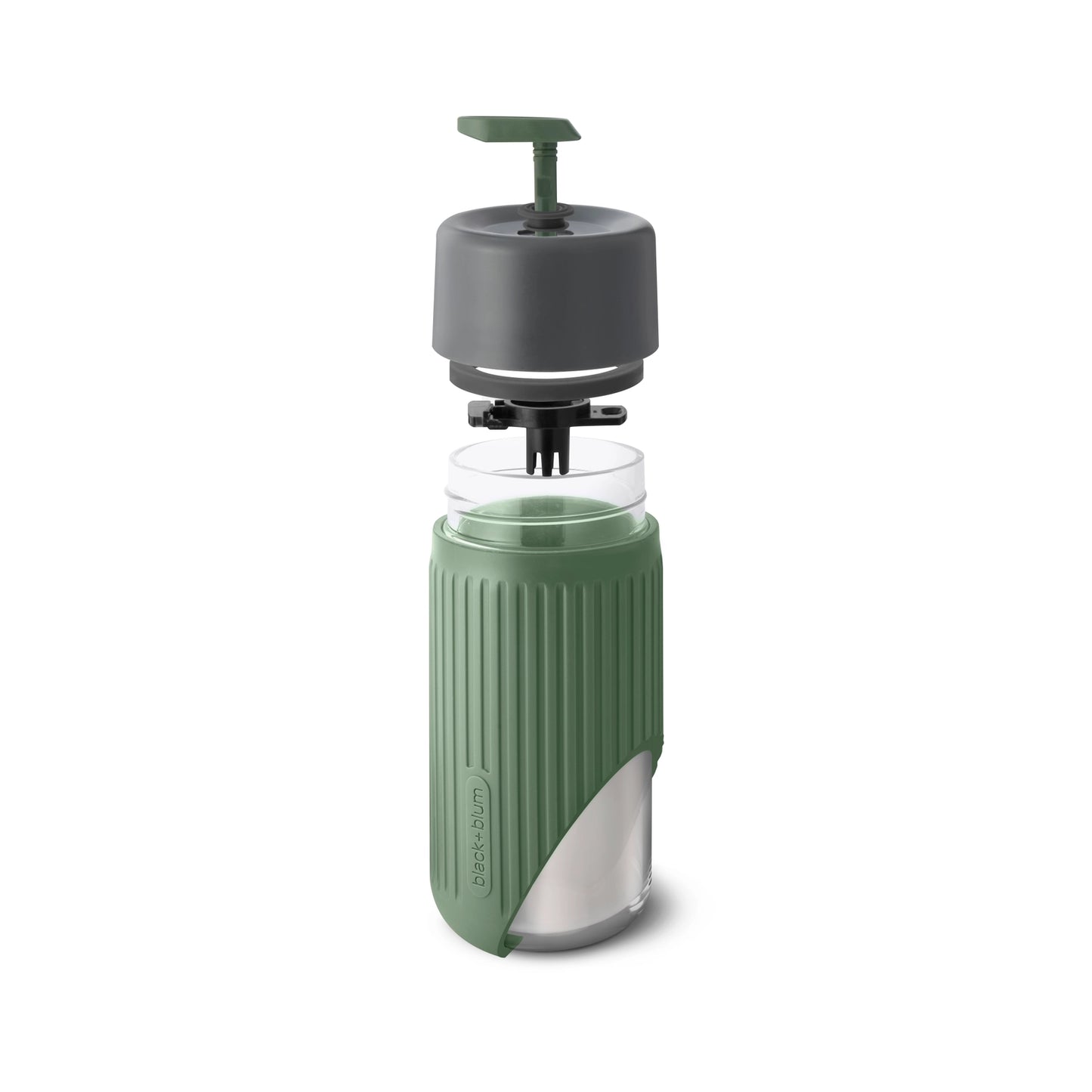 Black + Blum Glass Travel Cup, Olive
