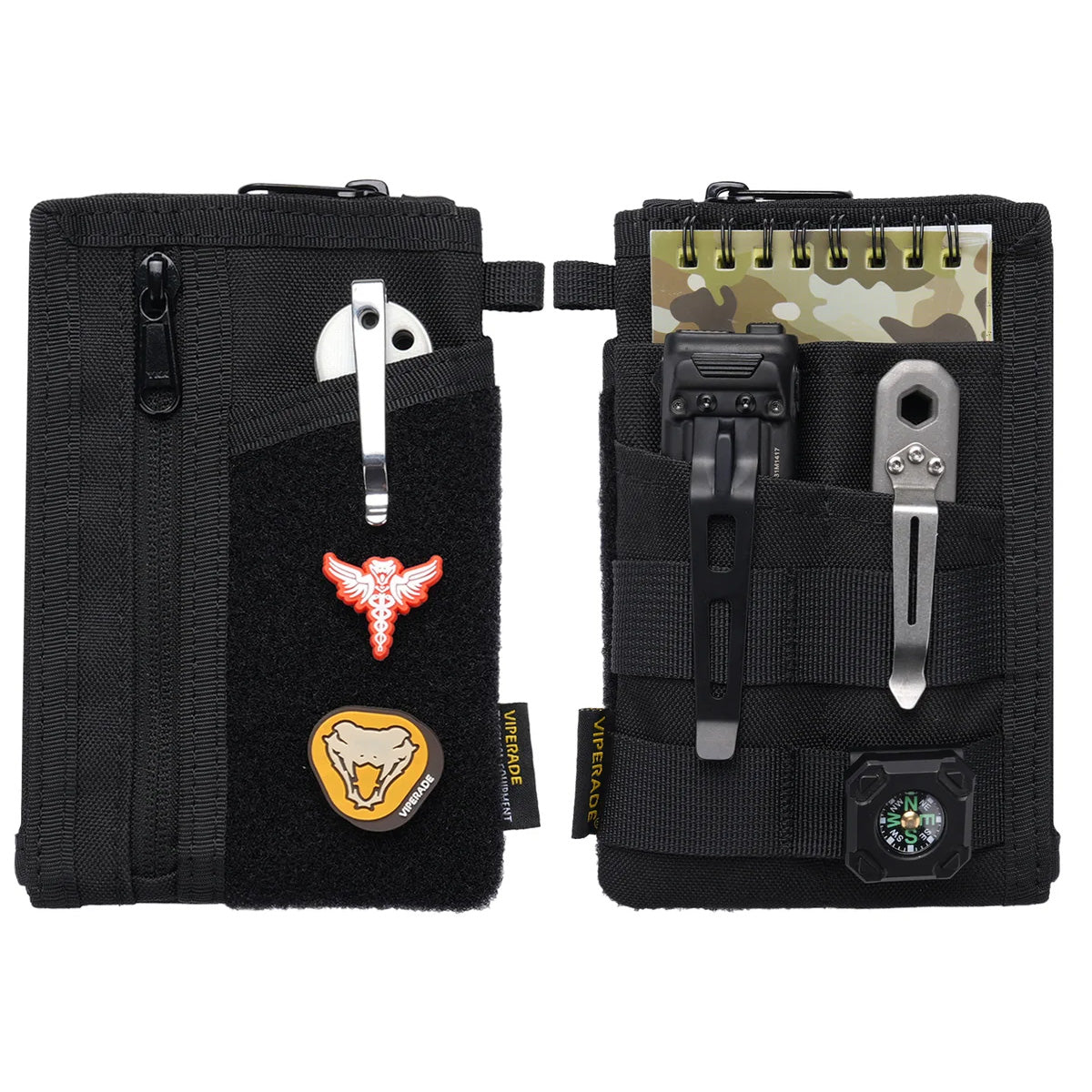 Viperade VE38 Pocket Organizer, VE38-US (Zipper from top to side）