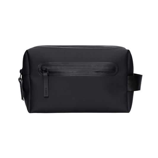 Rains Wash Bag Zip, Black