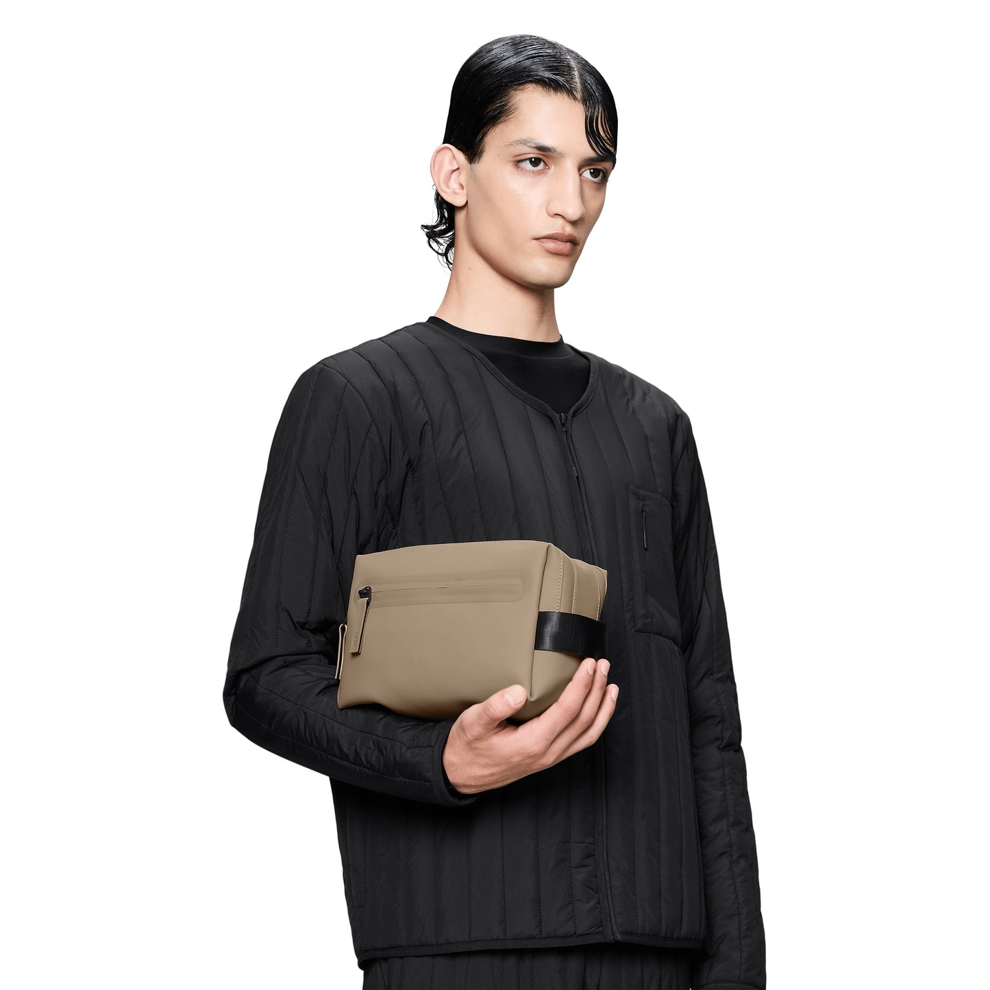 Rains Wash Bag Zip, Beige
