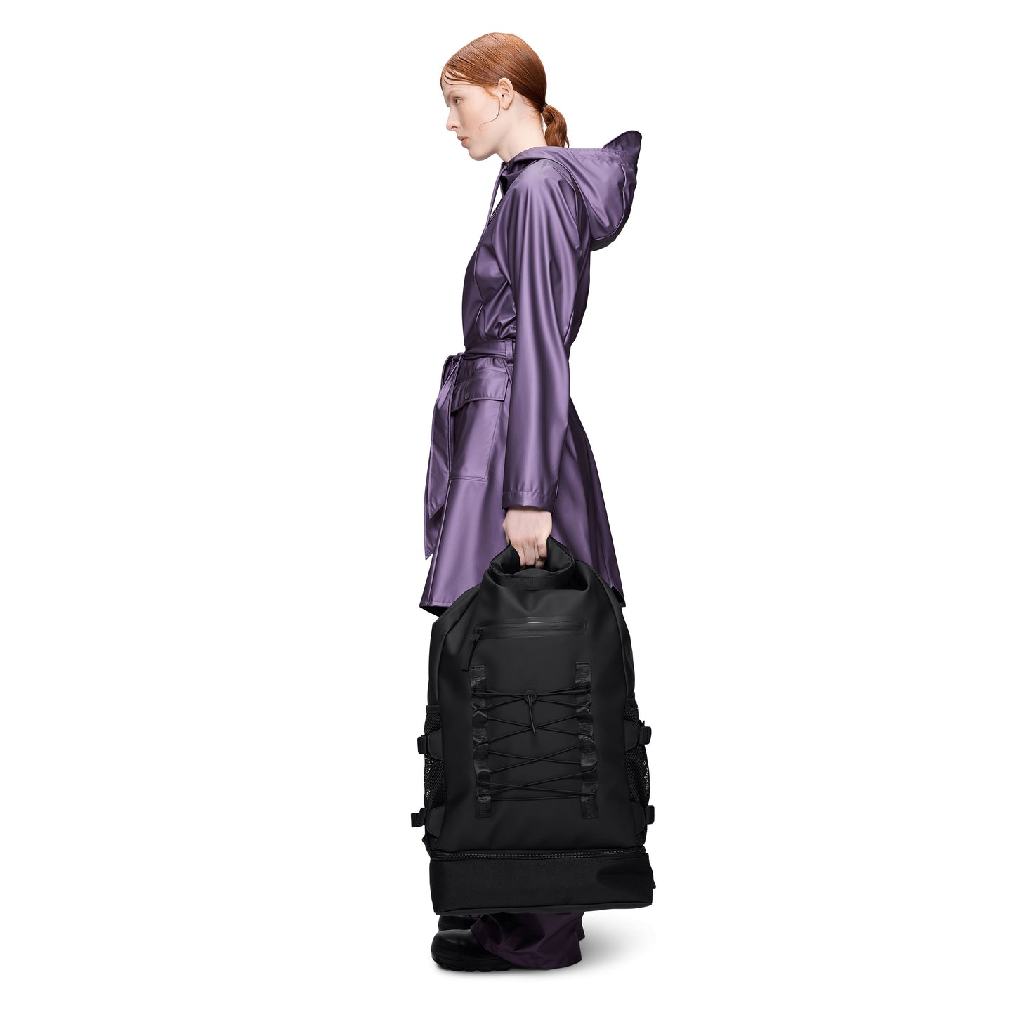 Rains Trail Mountaineer Rolltop Large, Black