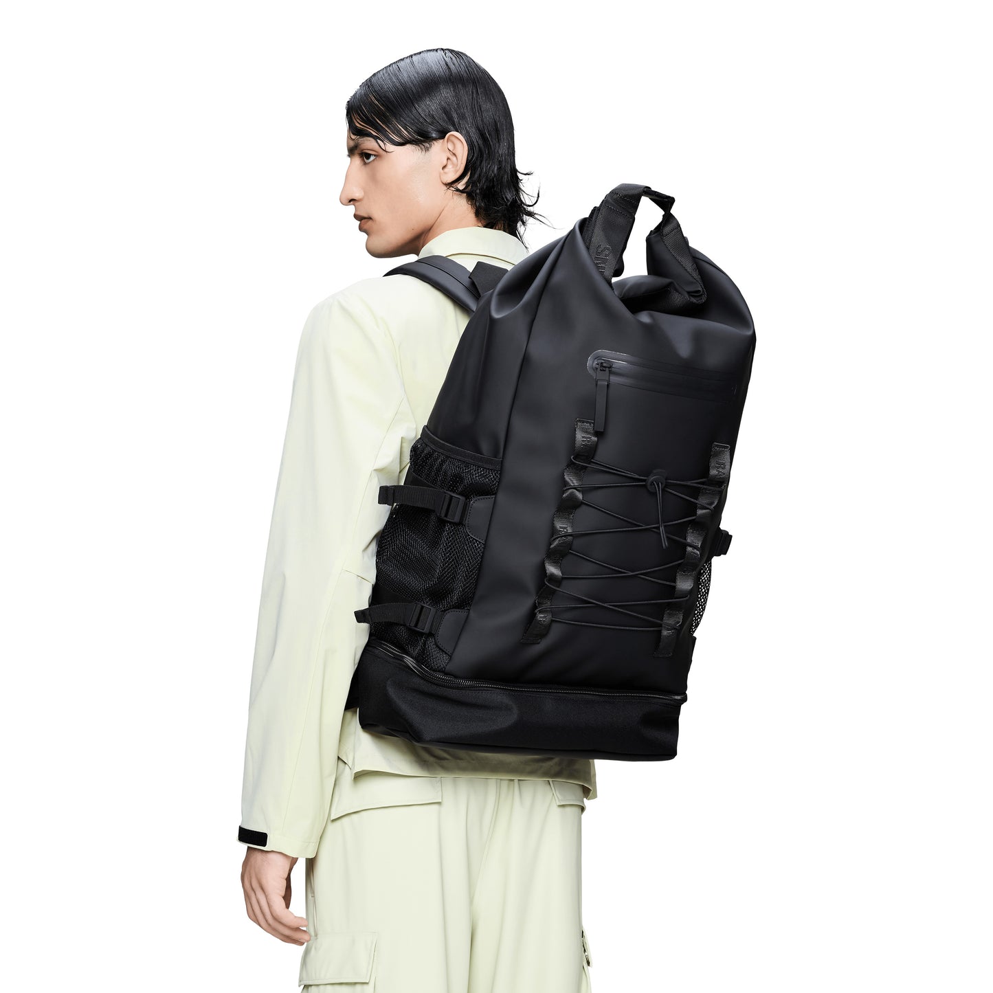 Rains Trail Mountaineer Rolltop Large, Black