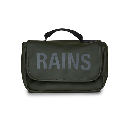 Rains Texel Wash Bag, Green