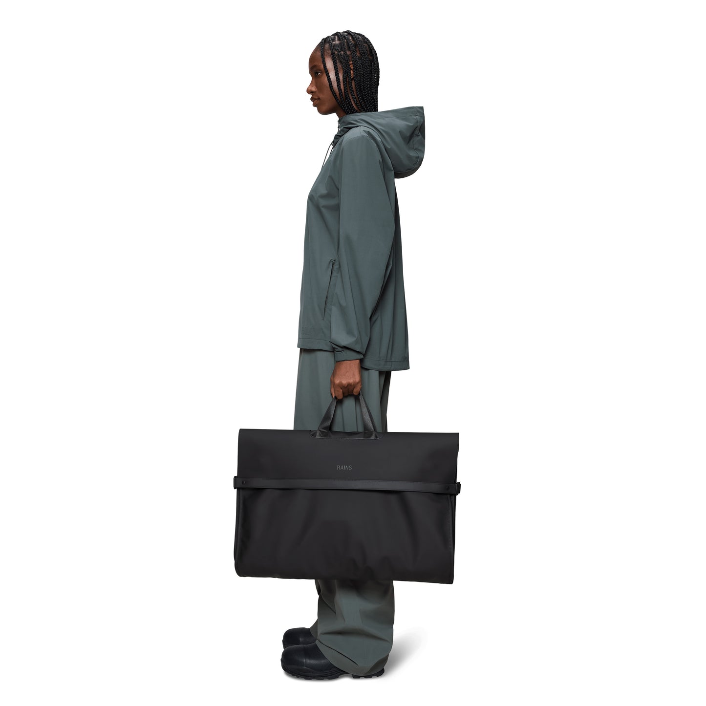 Rains OTG Suit Bag, Black