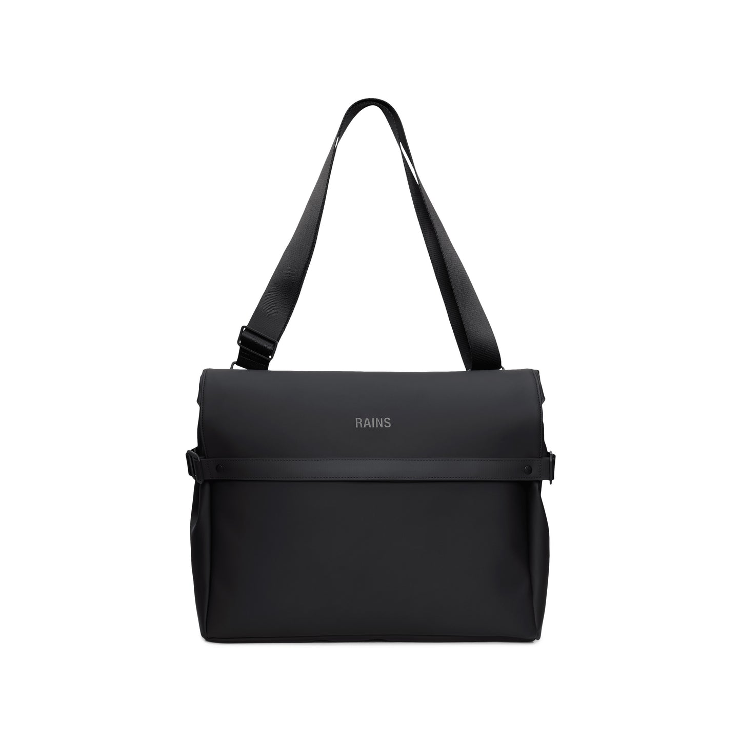 Rains OTG Messenger Bag, Black