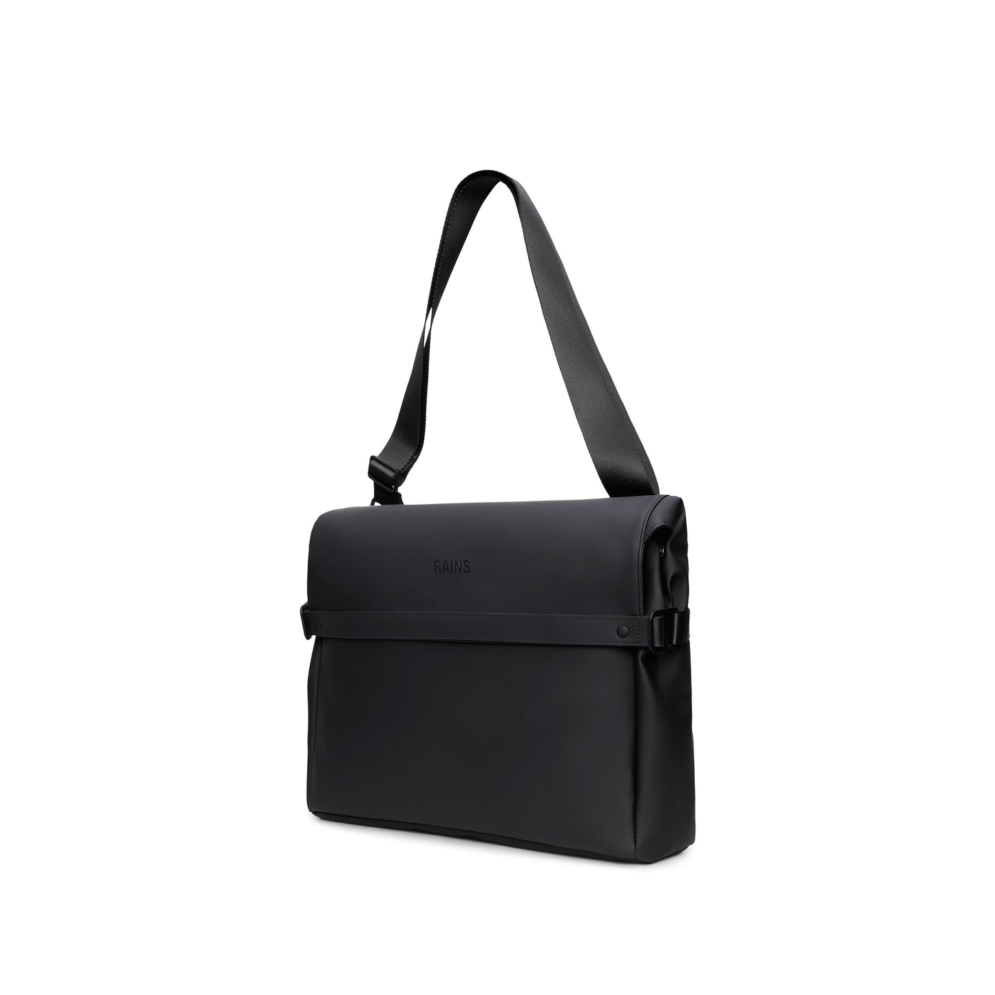Rains OTG Messenger Bag, Black