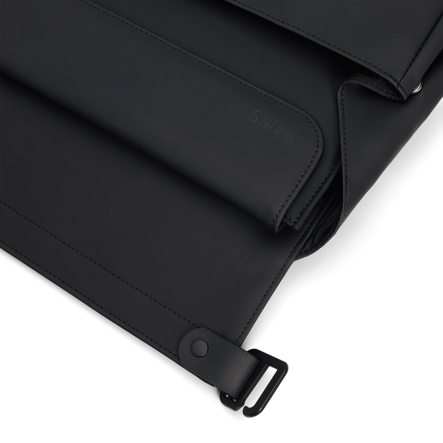 Rains OTG Messenger Bag, Black