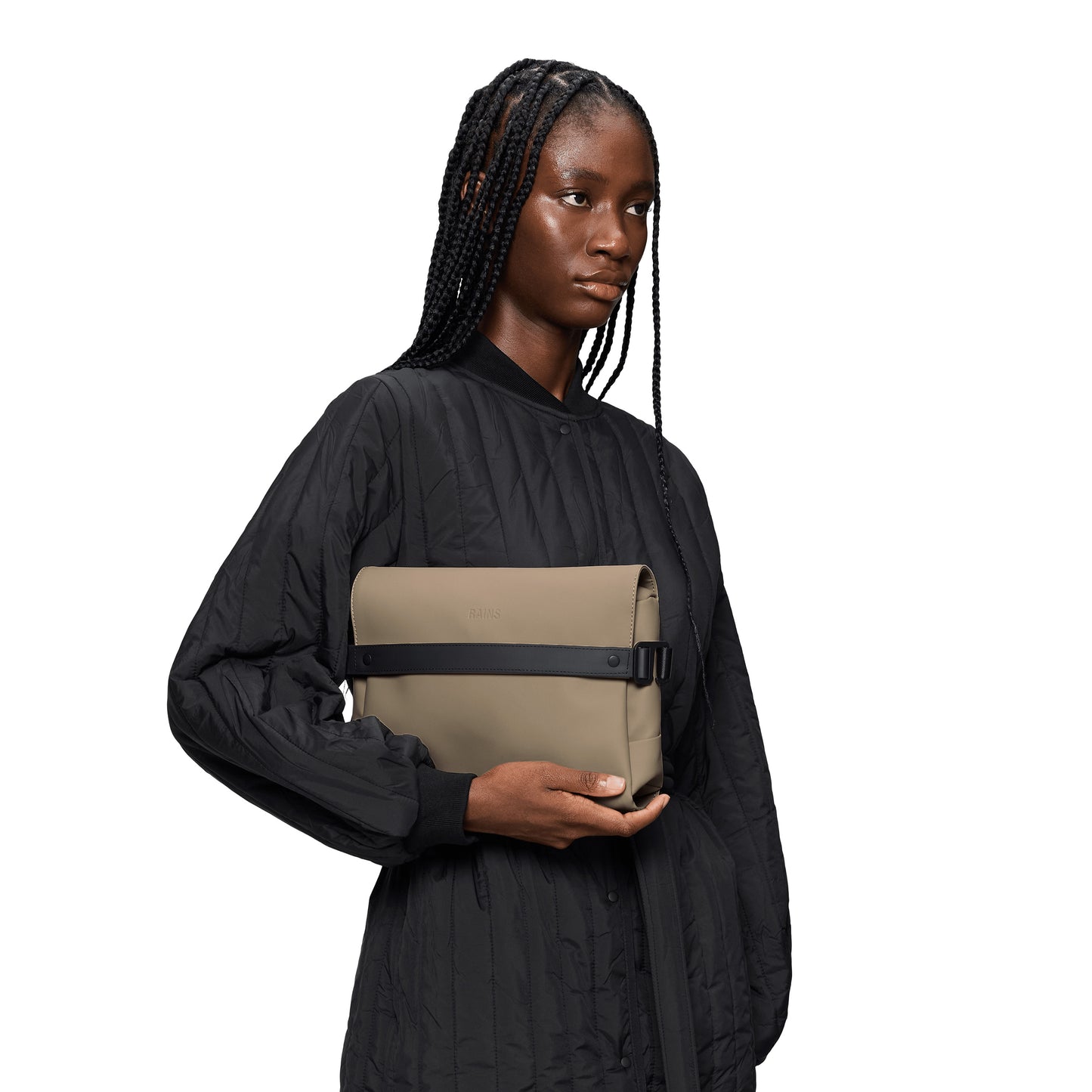 Rains OTG Wash Bag, Beige