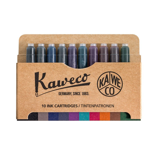 Kaweco Blekkpatron Sett 10 stk. ass farger