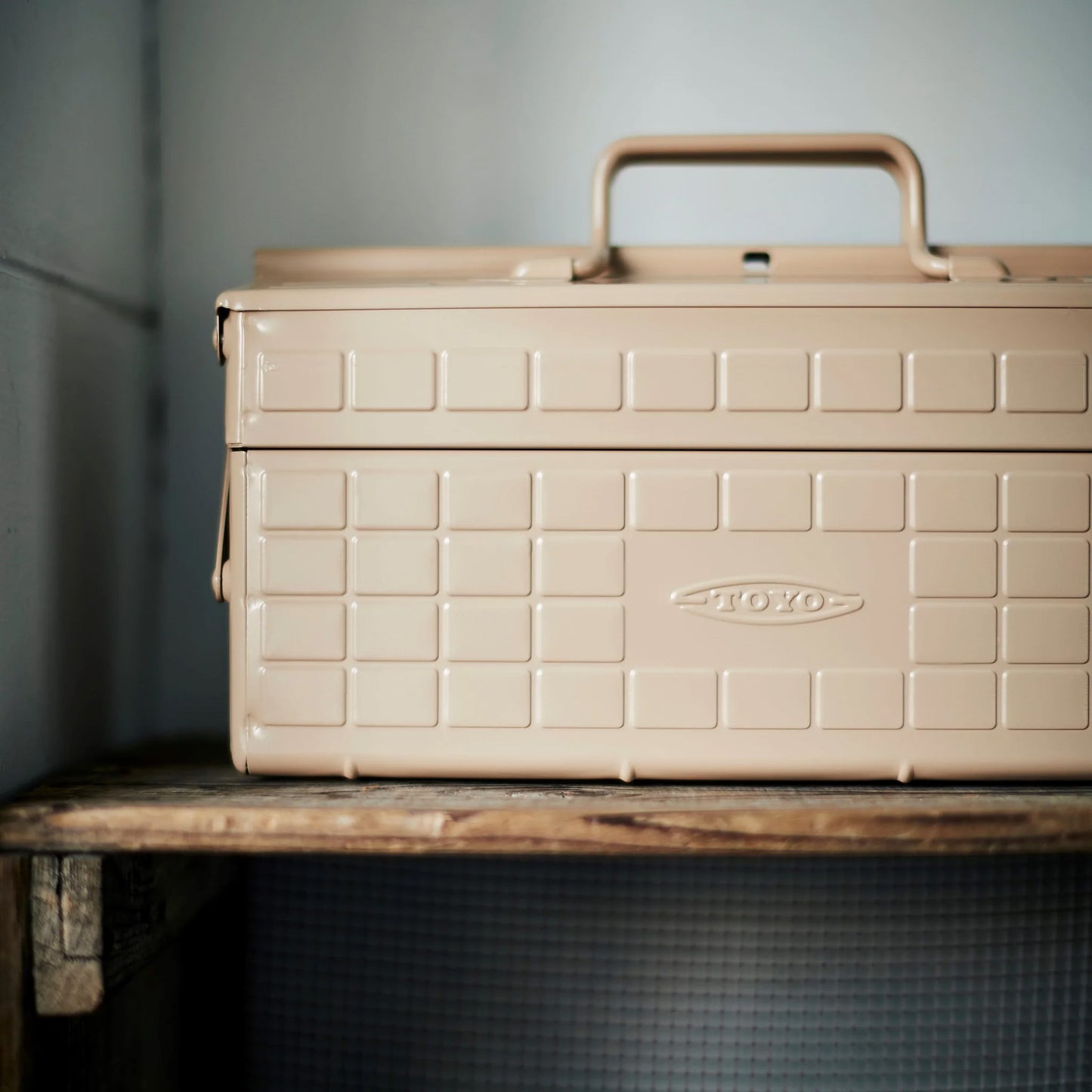 TOYO STEEL Cantilever Toolbox ST-350 BG, Beige