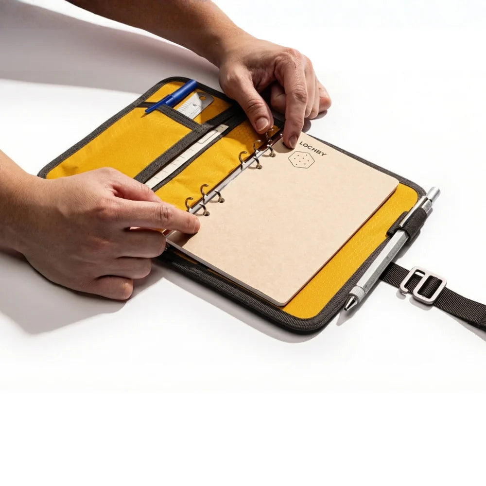 Lochby Field Binder A6, Bumblebee