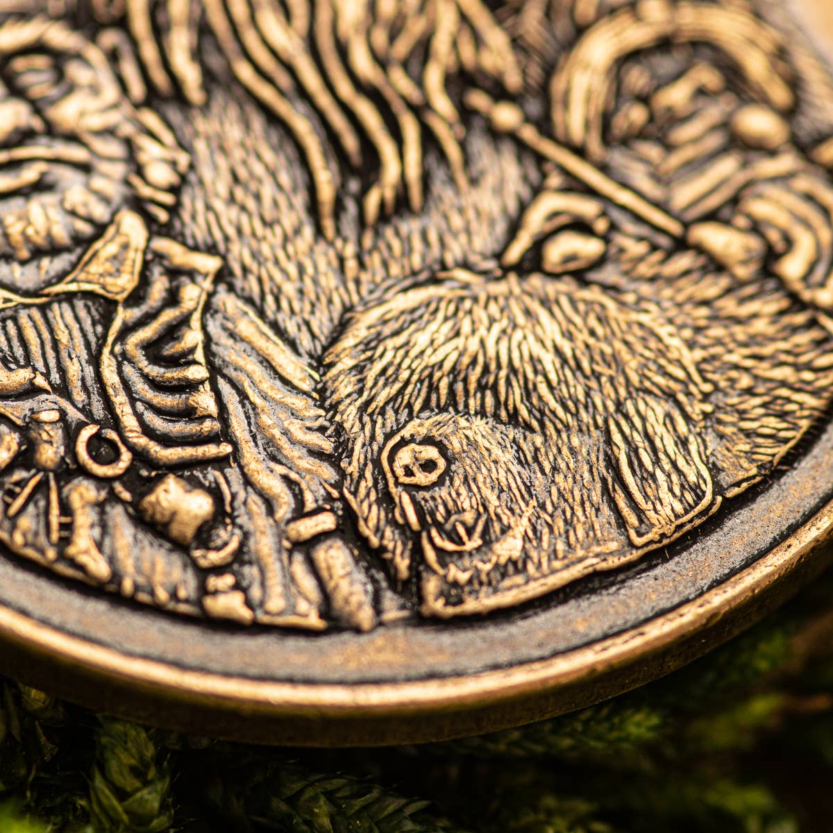 Shire Post Mint Labyrinth | Should You Need Us Bronze Friendship Token
