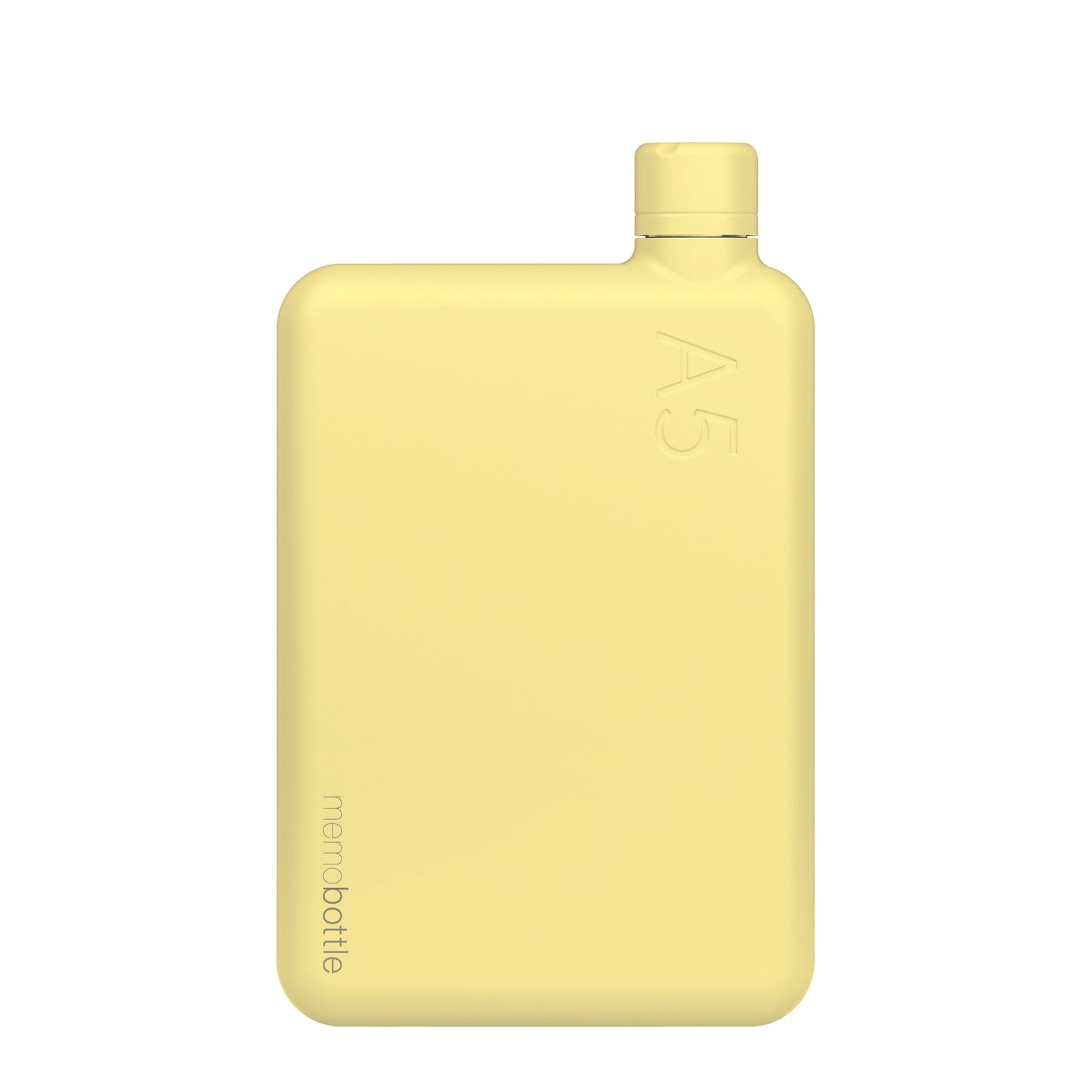 Memobottle™ A5 Stainless Steel 1080ml, Butter Yellow