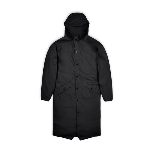 Rains Longer Jacket, Black