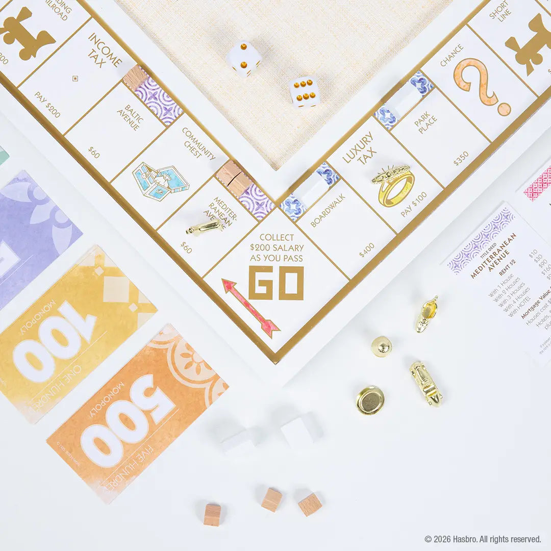 WS Game Company Monopoly Bianco Edition