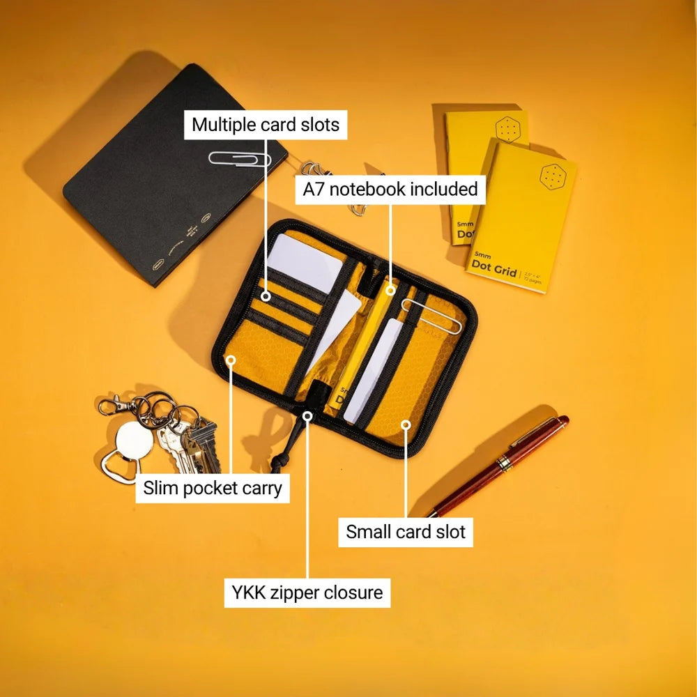 Lochby Mini Pocket Journal, Bumblebee