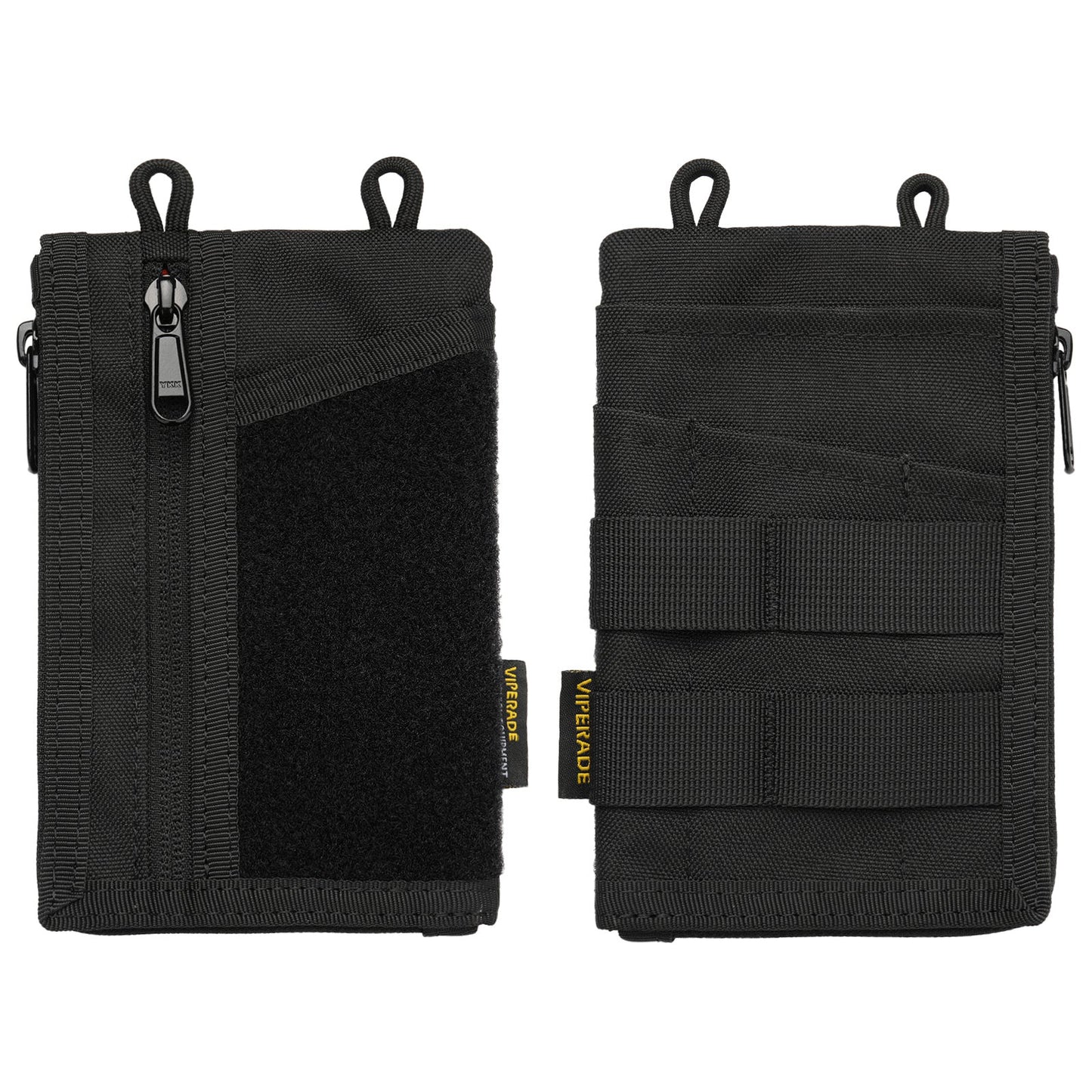 Viperade VE36 Pocket Organizer, VE36-SD (Zipper from side to bottom), Black