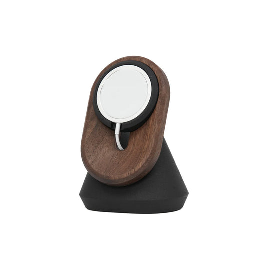 Oakywood MagSafe iPhone Stand, Walnut