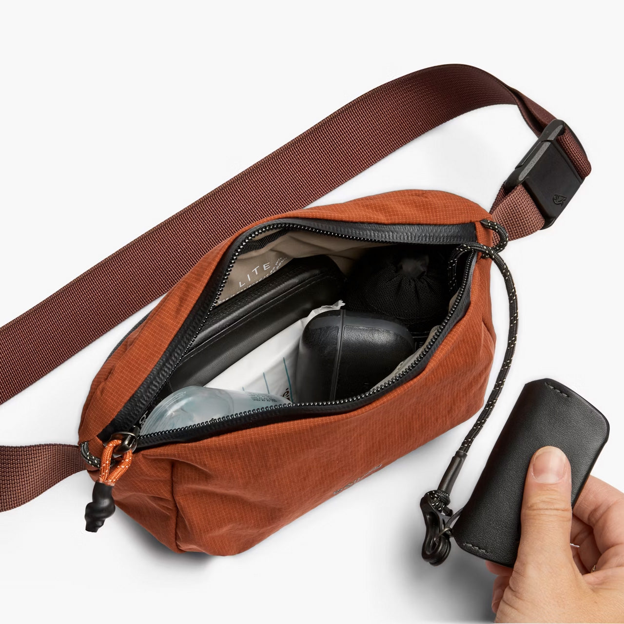 Bellroy Lite Belt Bag 1.8L, Clay