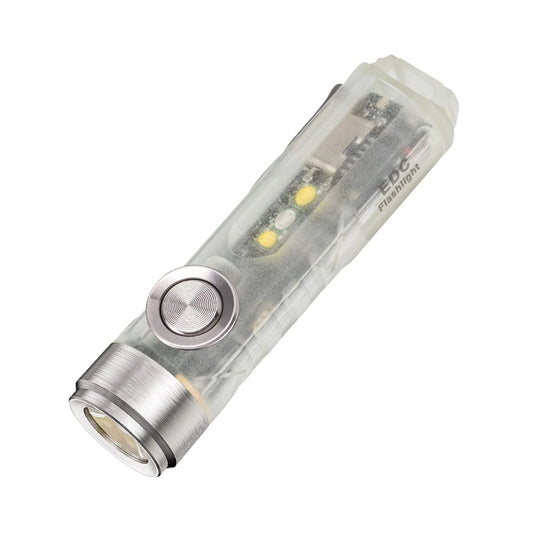 RovyVon Aurora A5 GITD Keychain EDC Flashlight 6500K, UV/White