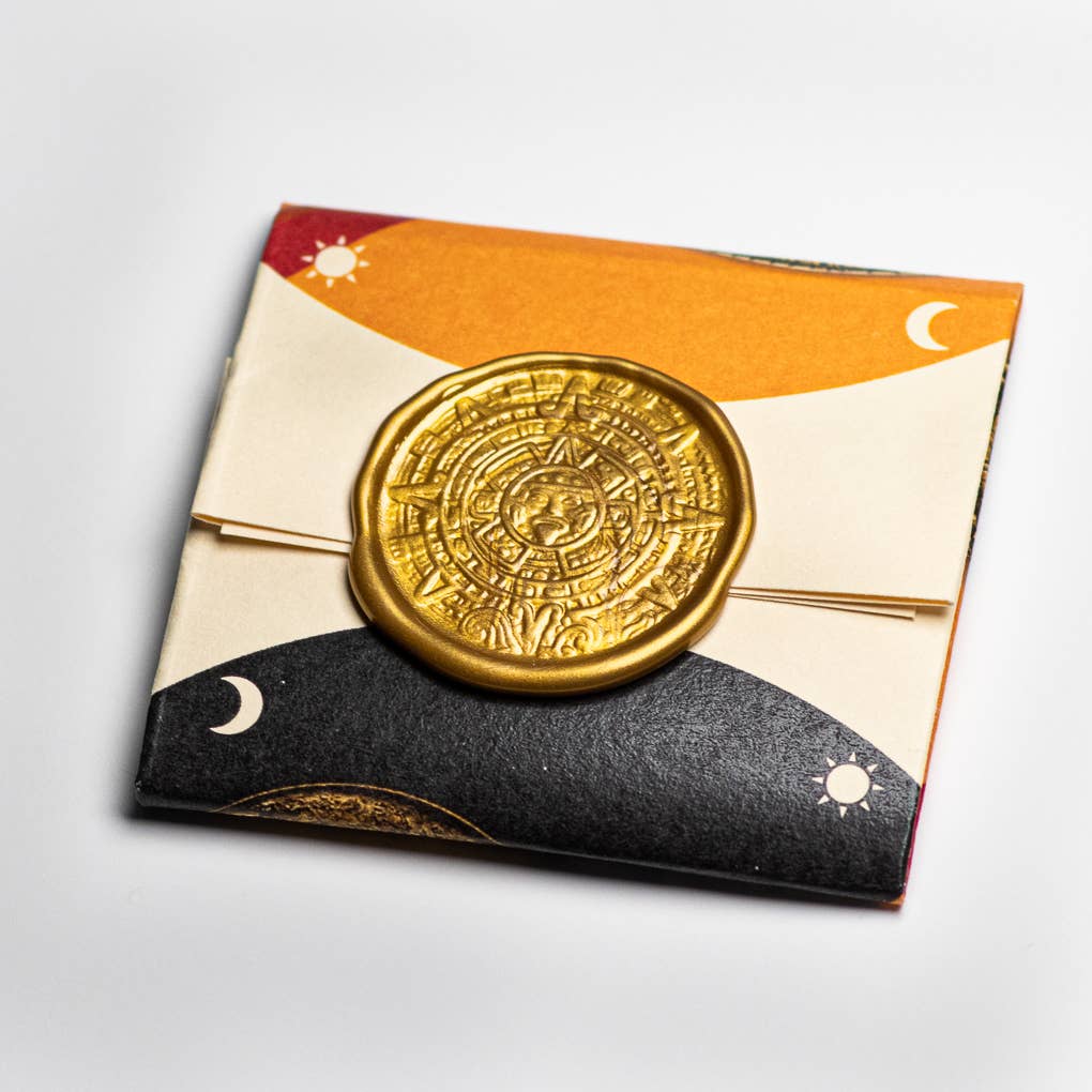 Shire Post Mint The Sun and Moon Worry Coin - Aztec Sun Stone and Moon