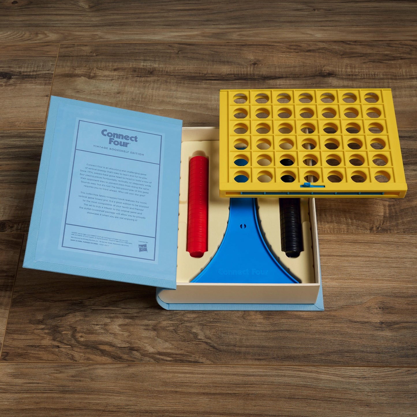 WS Game Company Vintage Bookshelf Edition, Connect Four