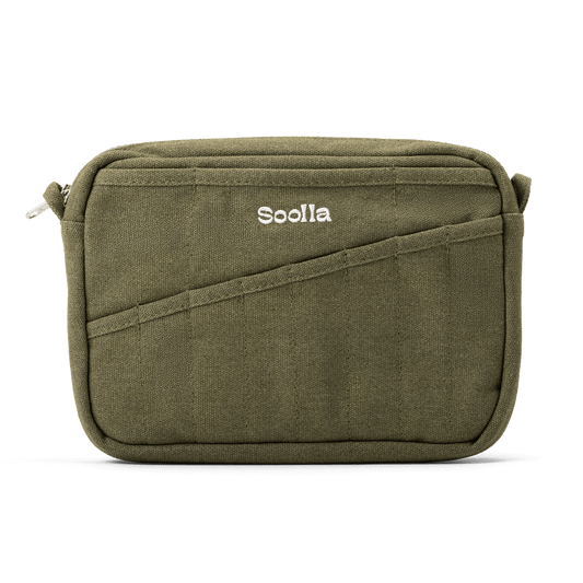 Soolla Studio Pouch, Deep Forest Green