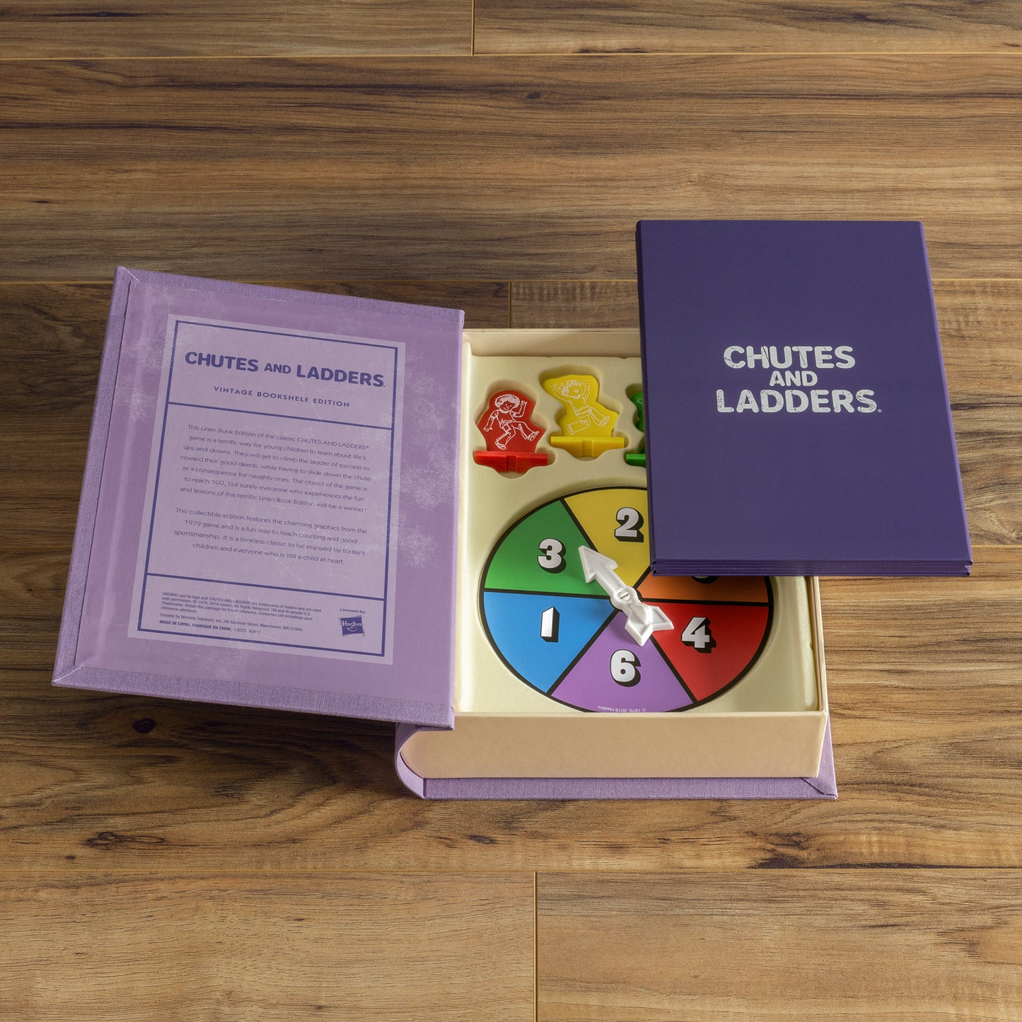 WS Game Company Vintage Bookshelf Edition, Chutes and Ladders