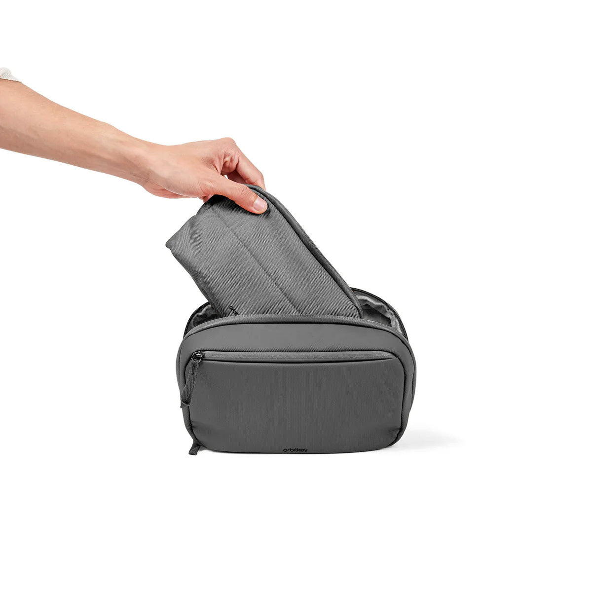 Orbitkey 2-in-1 Tech Pouch Limited Edition, Graphite