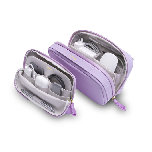 Orbitkey 2-in-1 Tech Pouch, Lilac