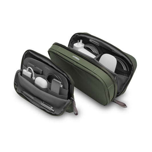 Orbitkey 2-in-1 Tech Pouch, Olive