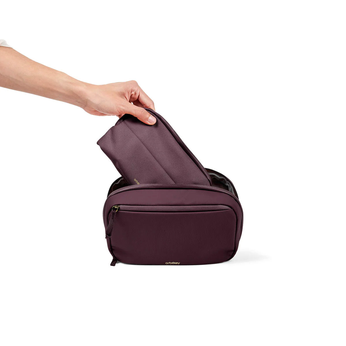 Orbitkey 2-in-1 Tech Pouch Limited Edition, Plum