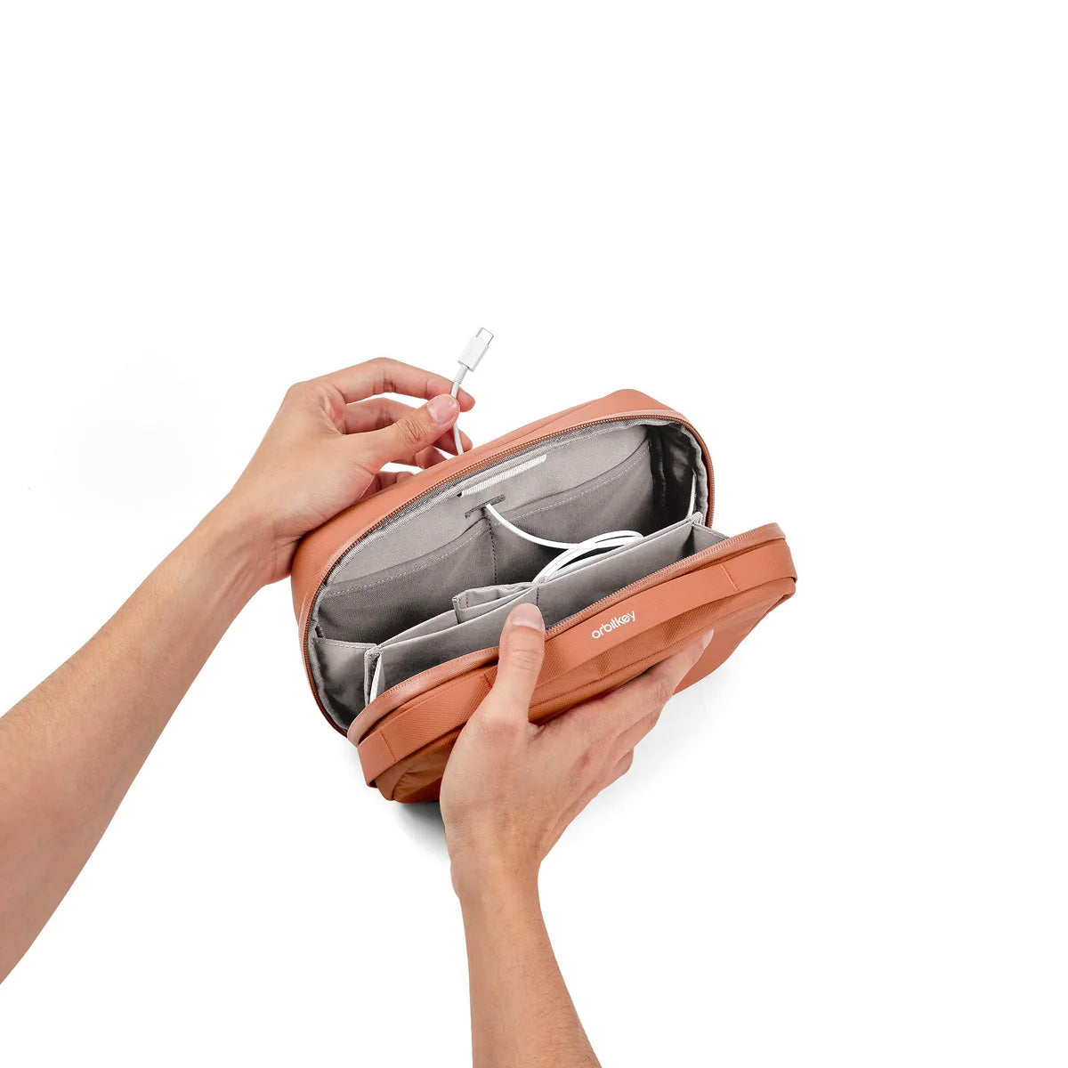 Orbitkey 2-in-1 Tech Pouch Limited Edition, Rose