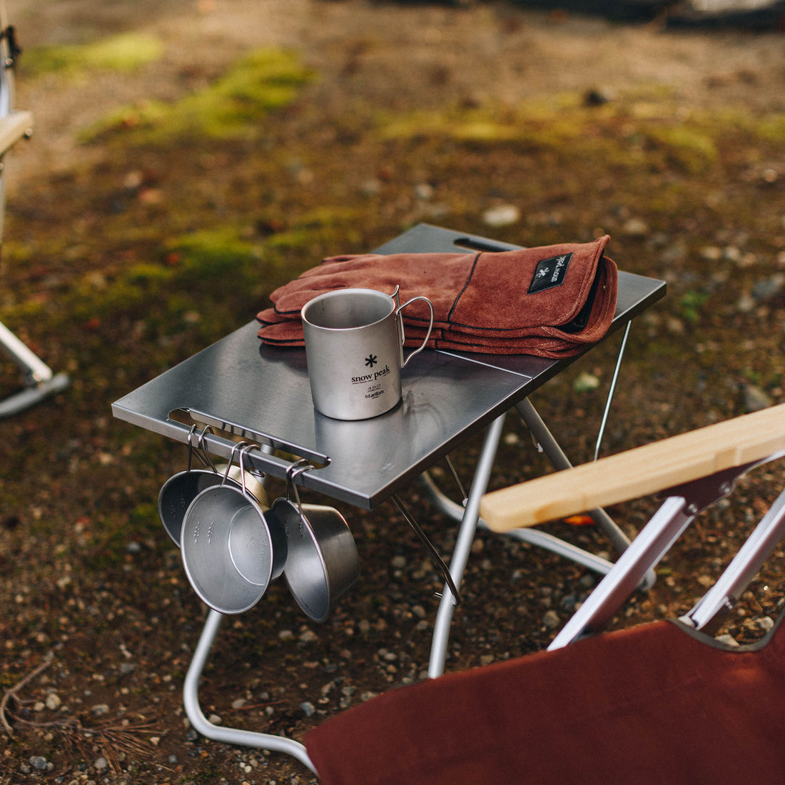 Snow Peak Stainless Steel My Table