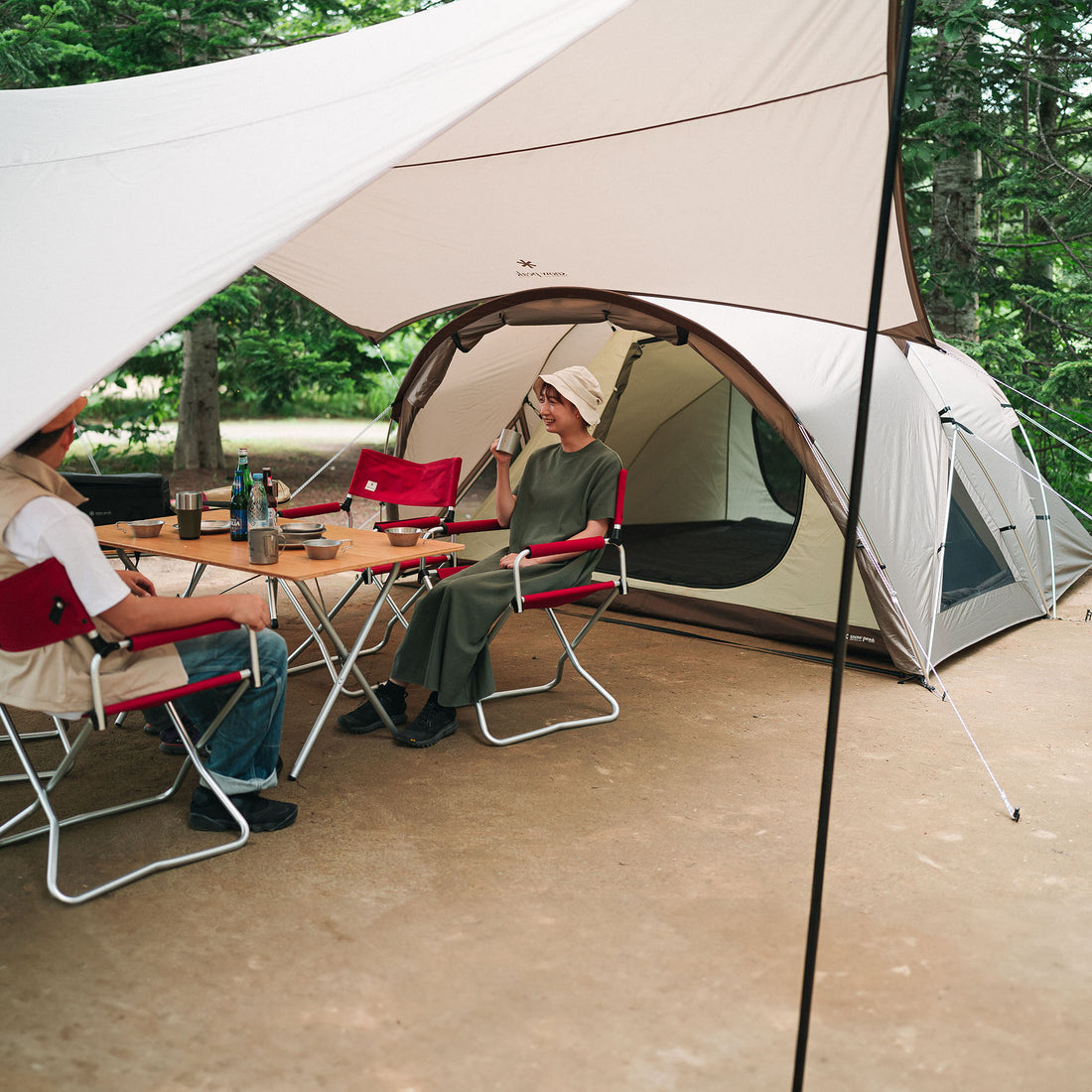 Snow Peak Land Nest Dome Medium Tent & Tarp Set