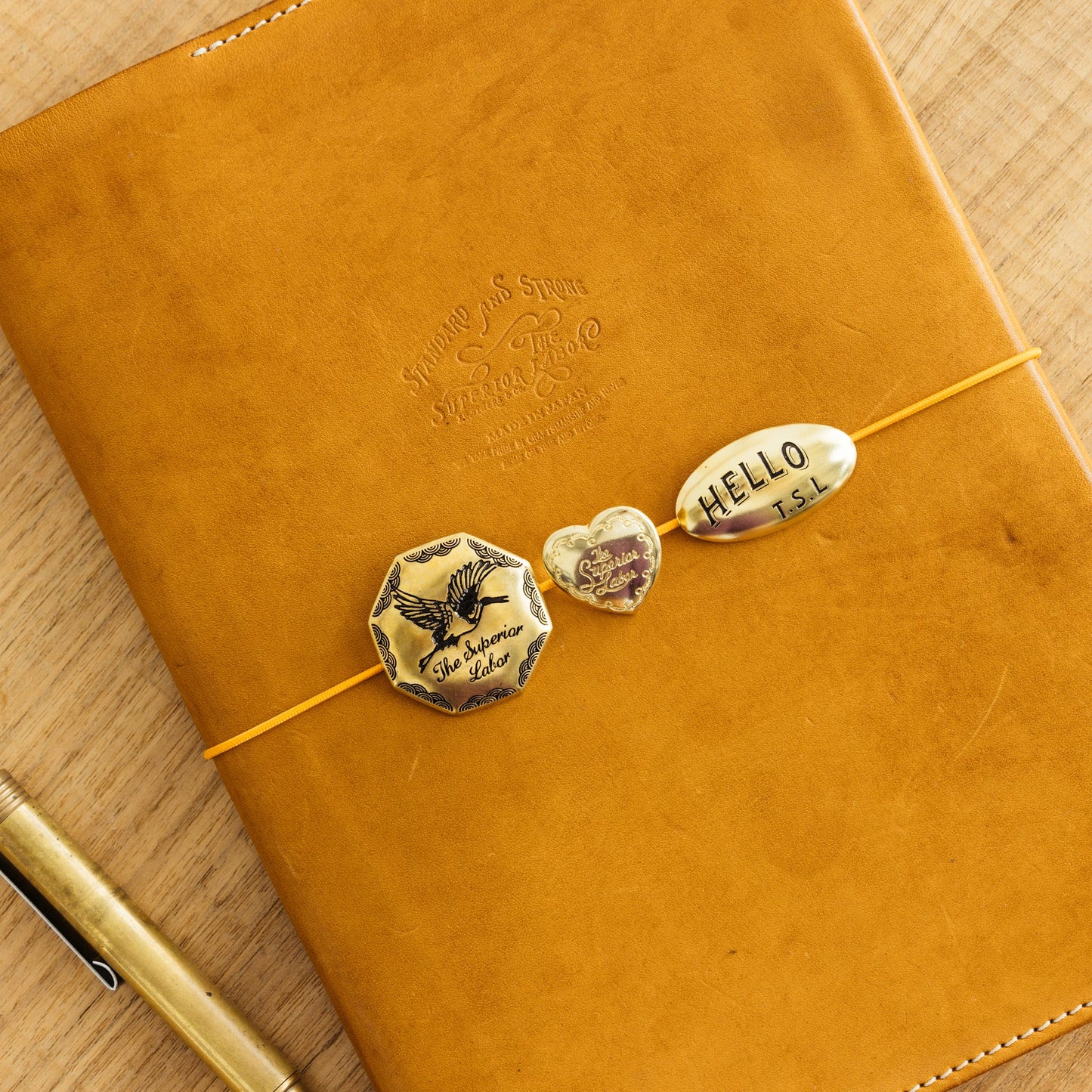 The Superior Labor SL_0707 Brass Heart Concho D
