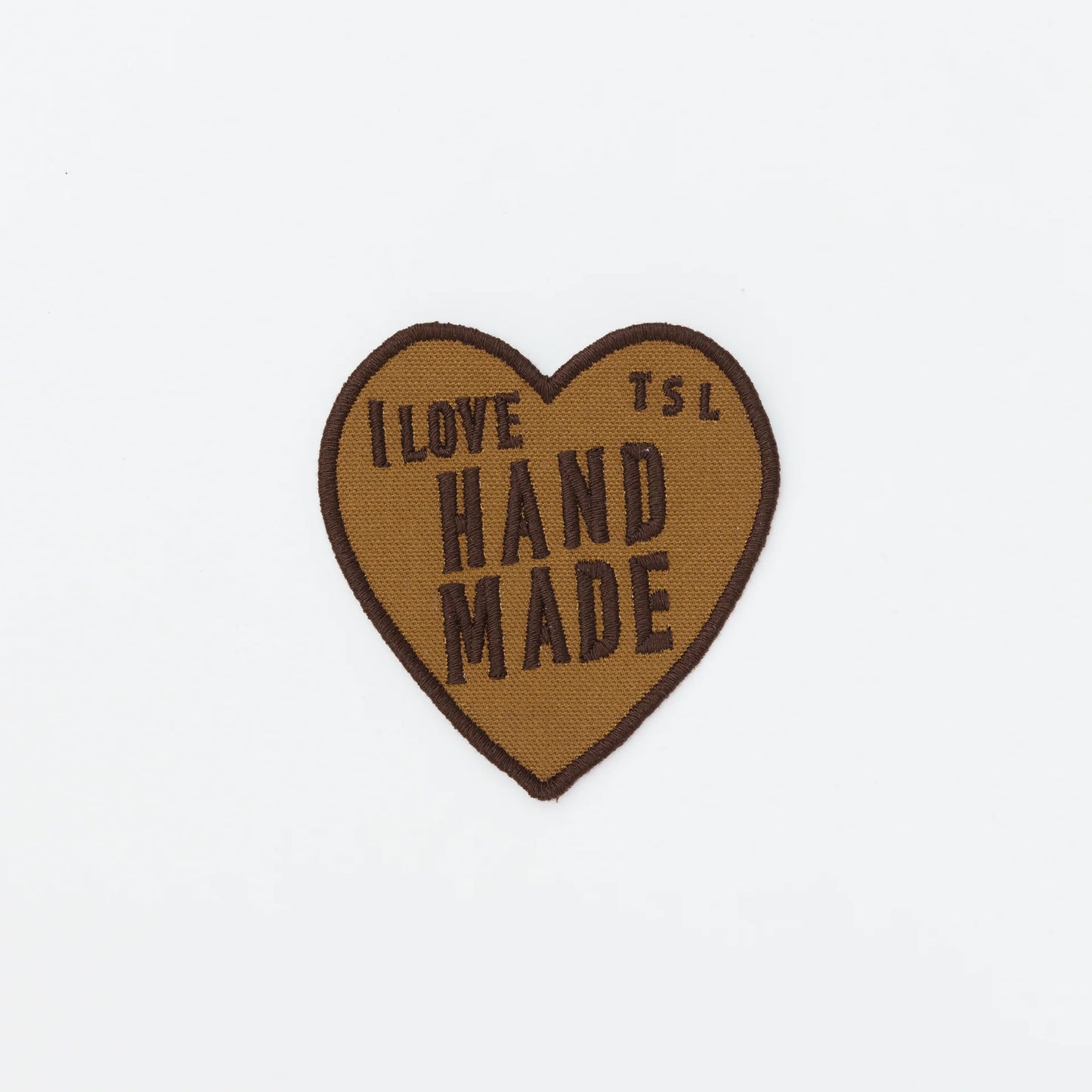 The Superior Labor SL0353 TSL Patch Heart, Brown