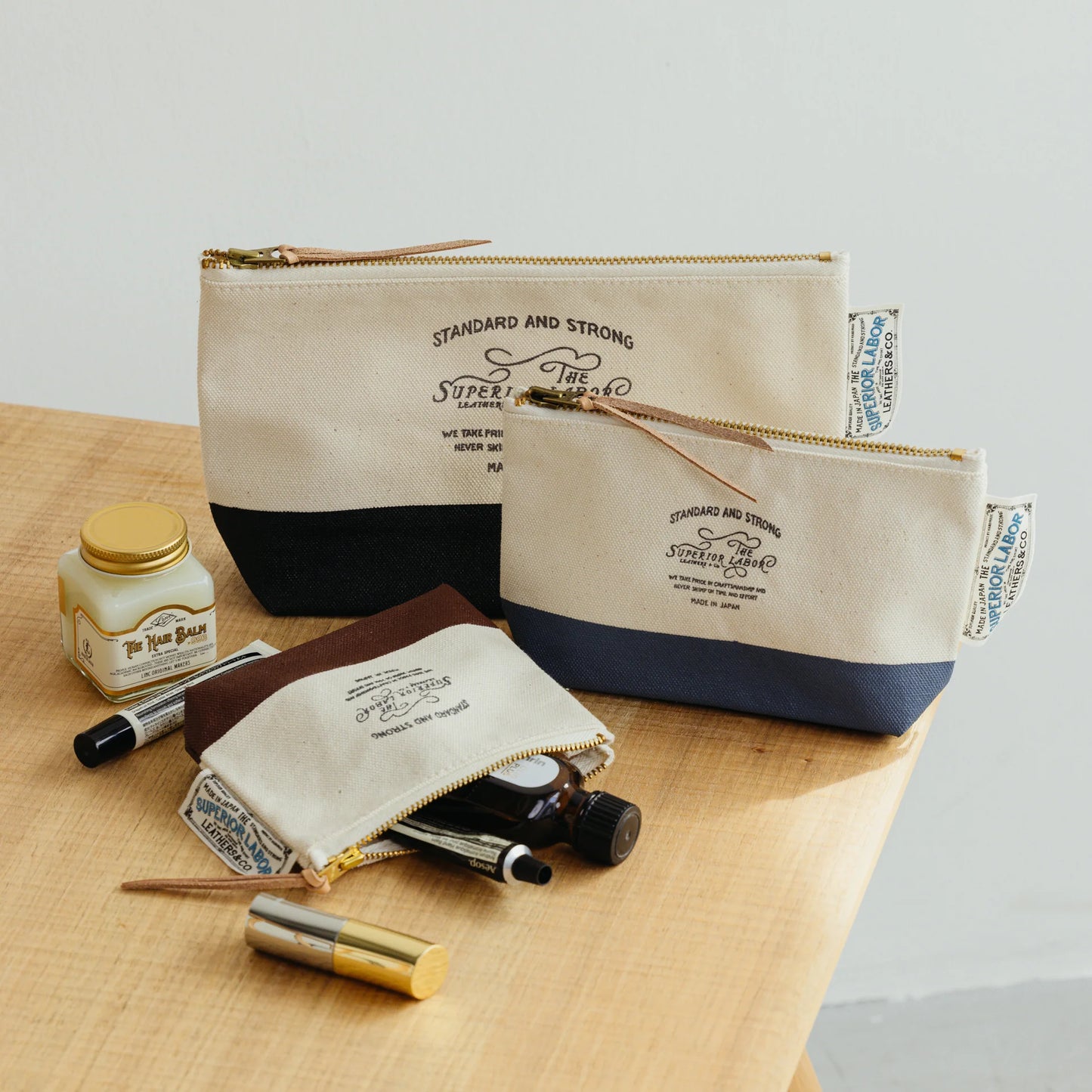 The Superior Labor SL_0102 Engineer Pouch #02, Chocolate