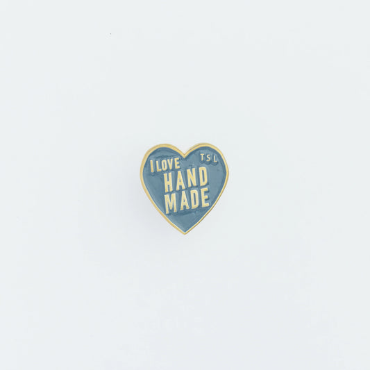 The Superior Labor SL0472 Heart Logo Concho, Blue Gray