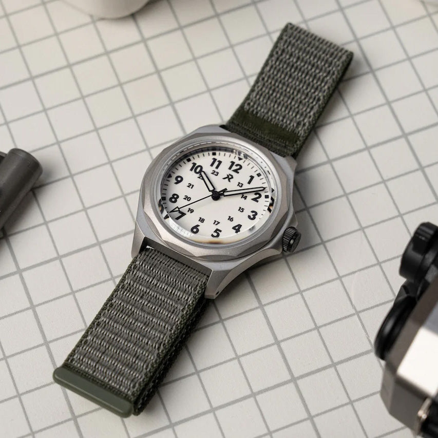 RZE Watches URBANIST Solar, Polaris White