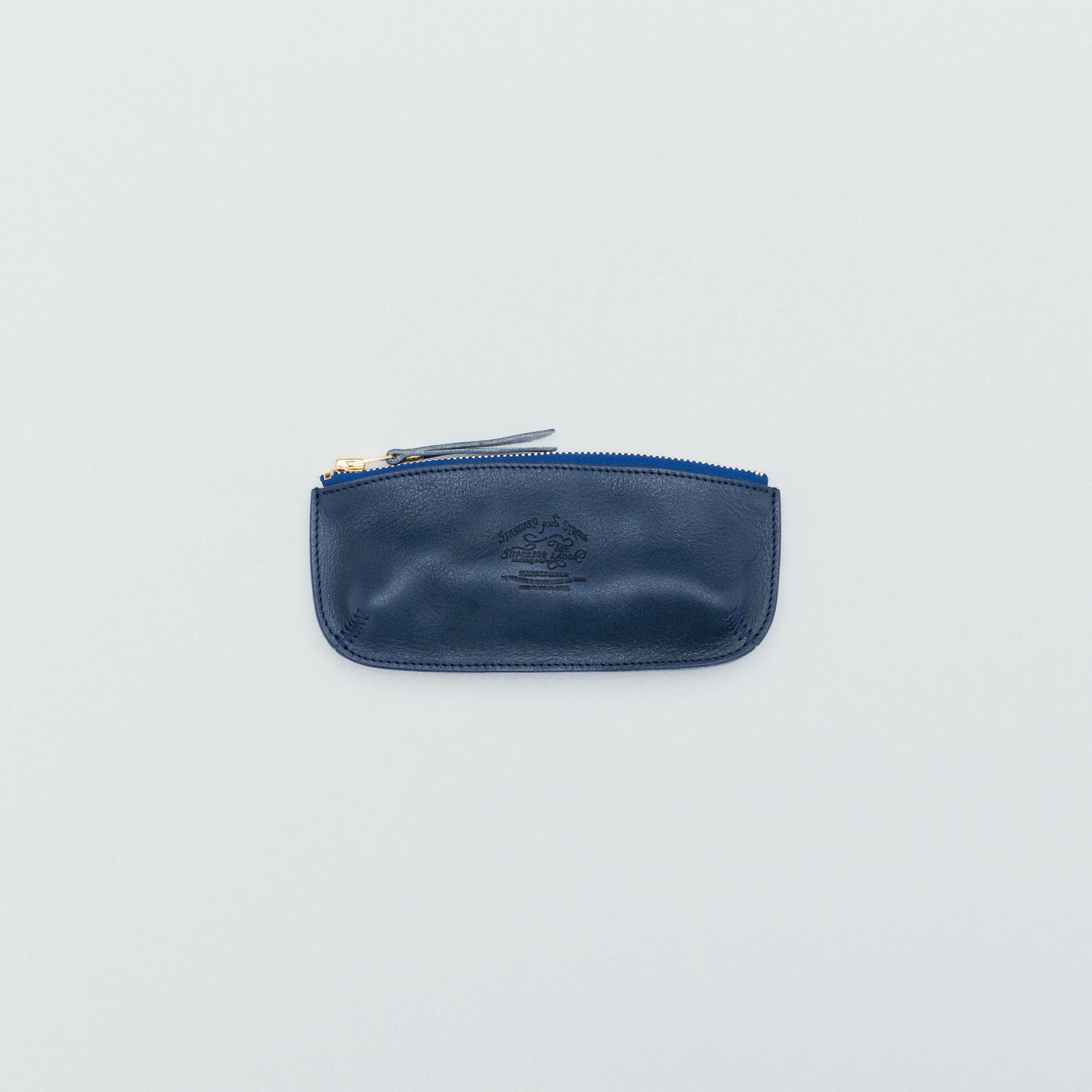 The Superior Labor SL1712 Leather Pen Case, Blue