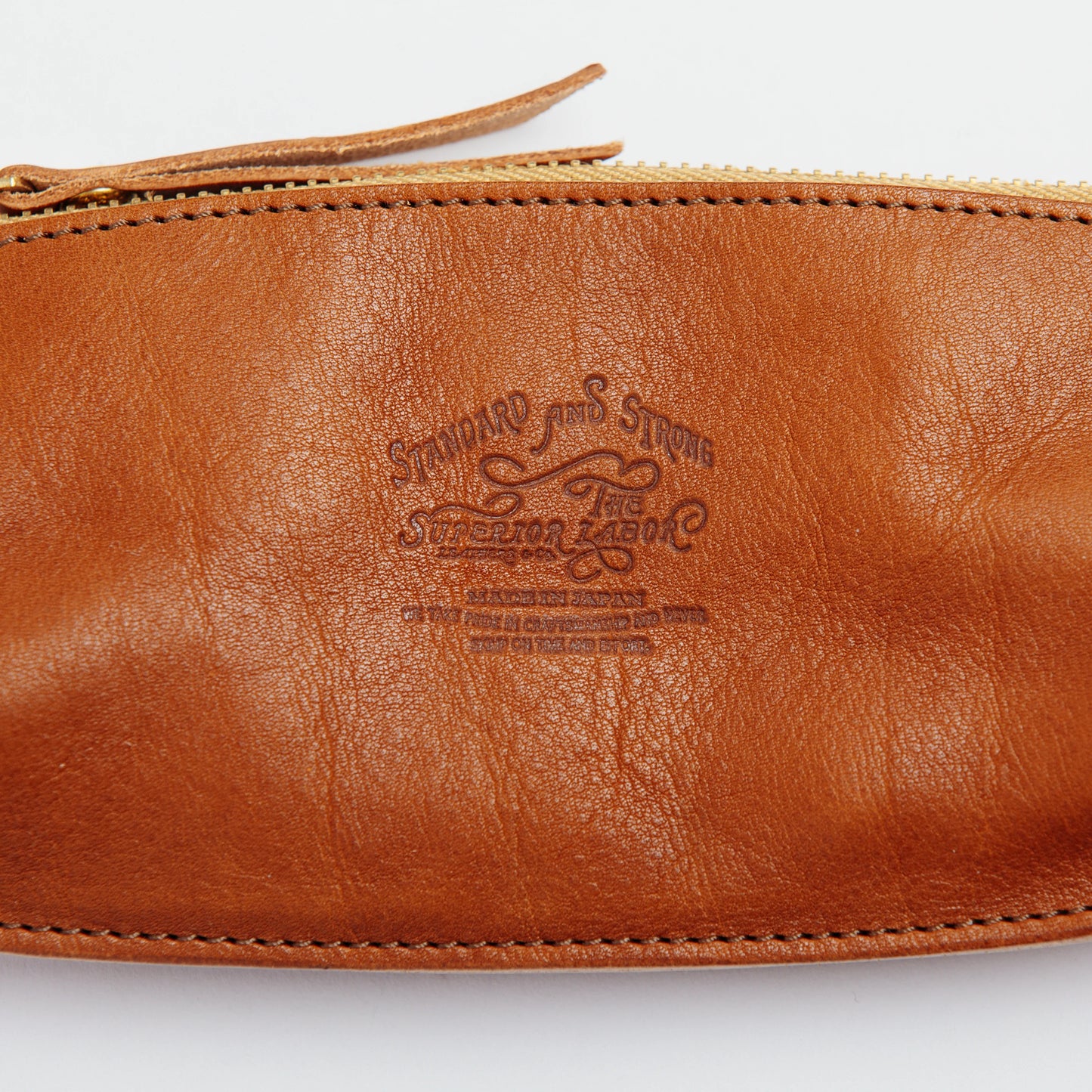 The Superior Labor SL1712 Leather Pen Case, Brown